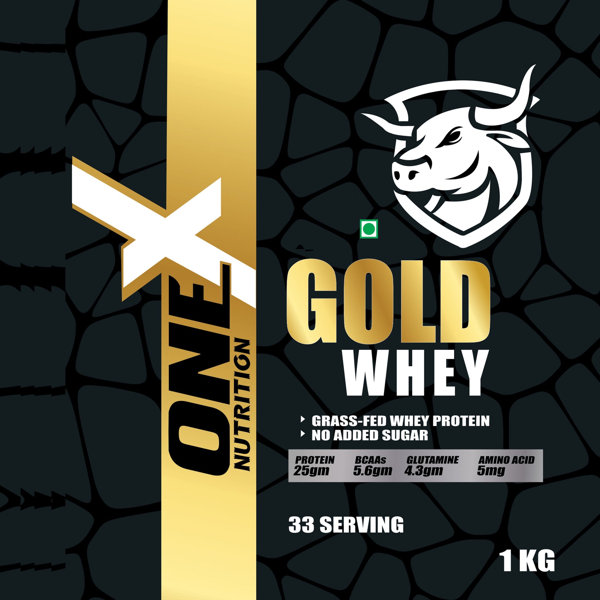 100% Pure Gold Whey Protein Premium Nutrition for Muscle Growth - Whey Protein