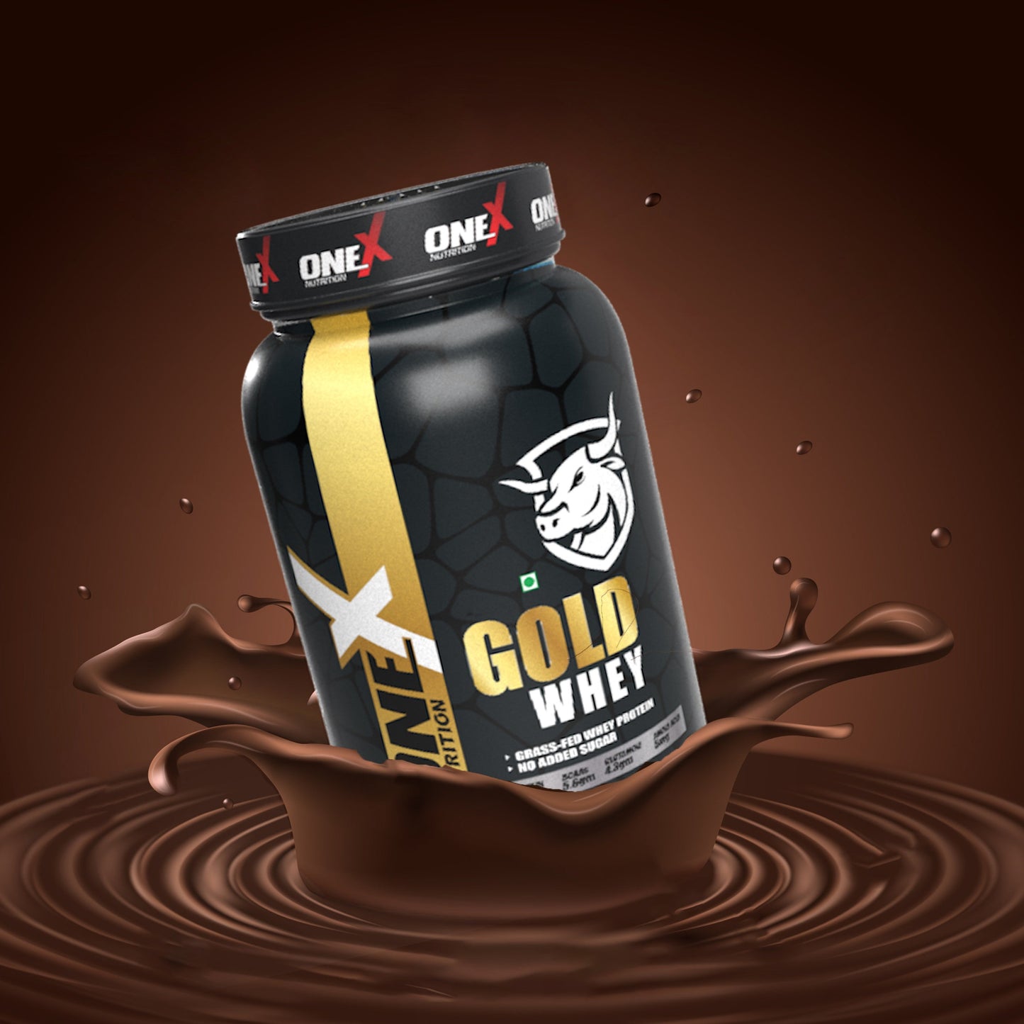 Gold Whey Protein Premium Nutrition for Muscle Growth - Silk Chocolate / 1 kg - Whey Protein